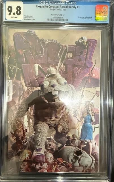 Slab | Exquisite Corpses Rascal Randy #1 |CGC 9.8 | Bjorn Barends Exclusive