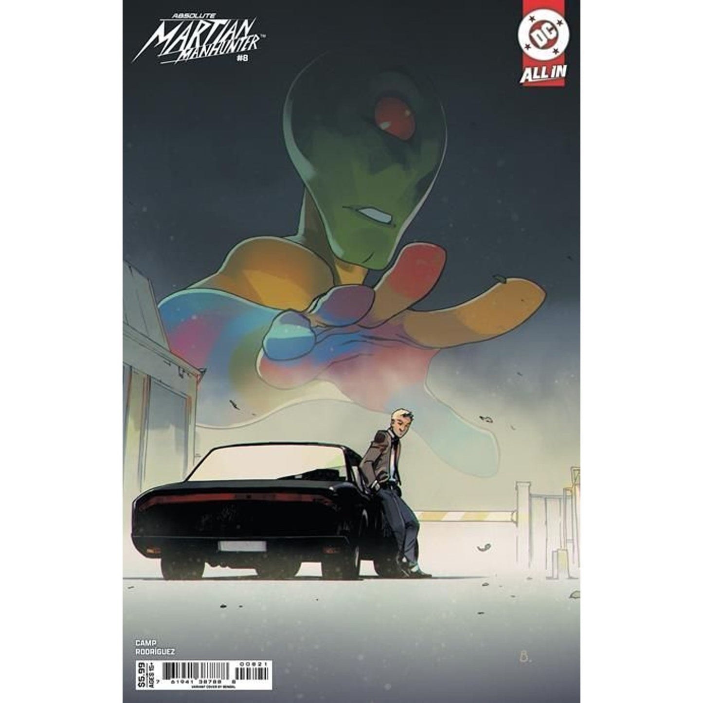 ABSOLUTE MARTIAN MANHUNTER #8 CVR D BENGAL CARD STOCK VAR