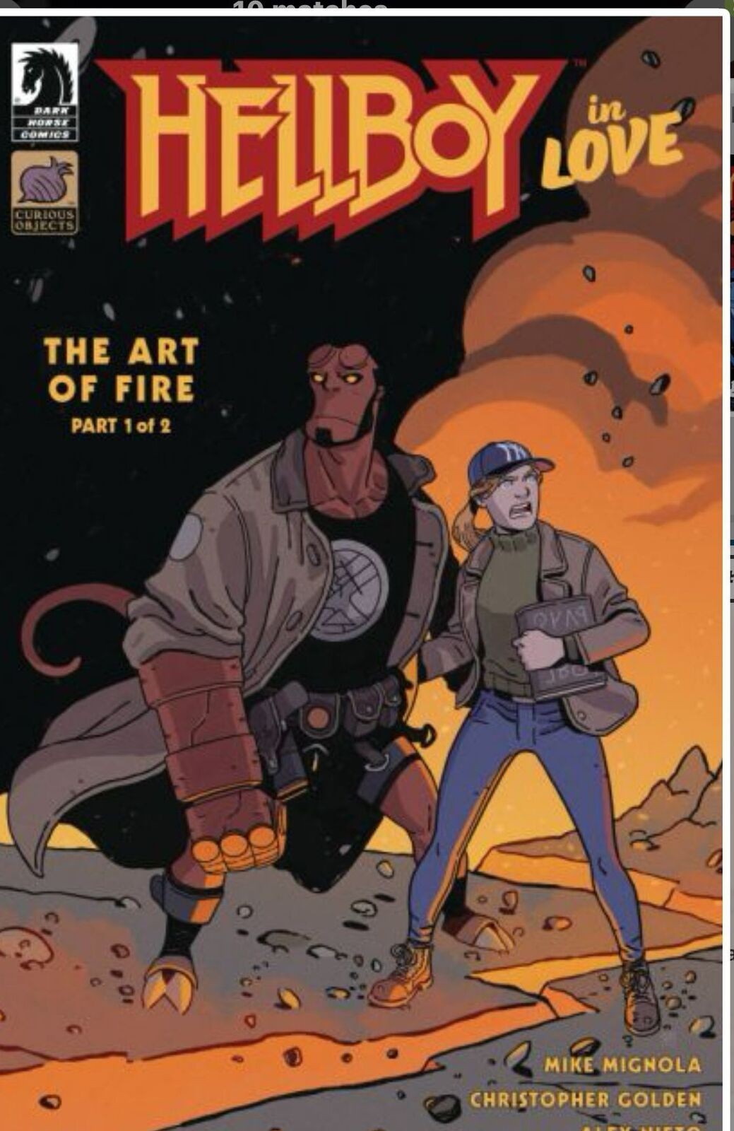 Hellboy In Love: Art of Fire #1 | Cover A