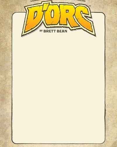 DORC TP Vol #1 | Direct Market Exclusive | Blank Sketch Cover | 2nd Print
