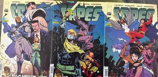 Invincible Universe: Capes #8 + #9 + #10 | Connecting Set | Sanford Greene