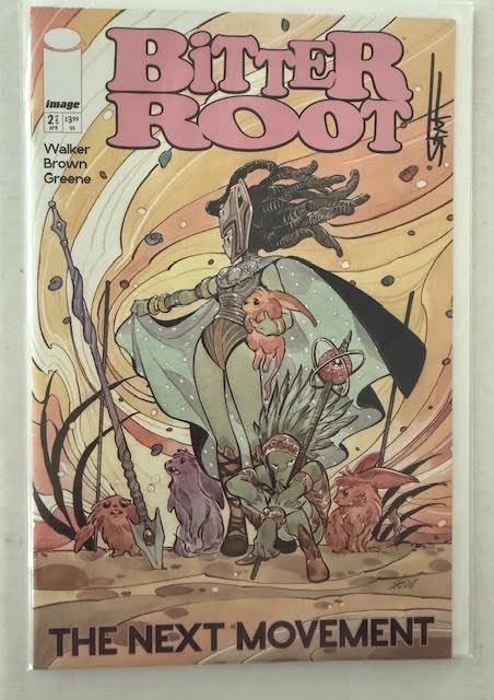 Bitter Root The Next Movement #2 | Sign by Sanford Greene | Peach Momoko | 1:25