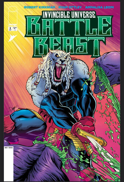 Exclusive | Battle Beast #5 | Deegan Puchkors Signed W/ COA | LTD 1000