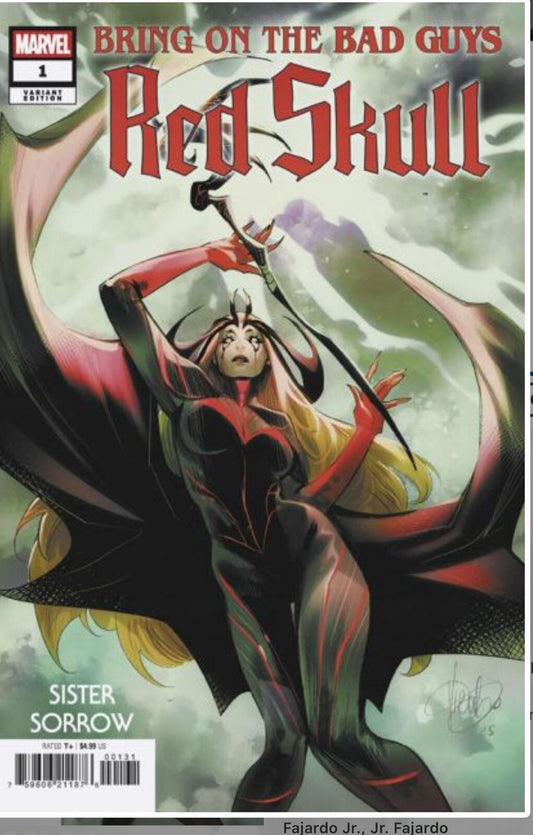 Bring on the Bad Guys: Red Skull #1 | Mirka Andolfo Variant