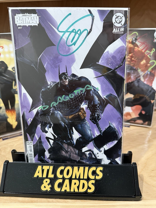 Absolute Batman #17 | Cover B |  Signed by Scott Snyder + Nick Dragotta w/ COA