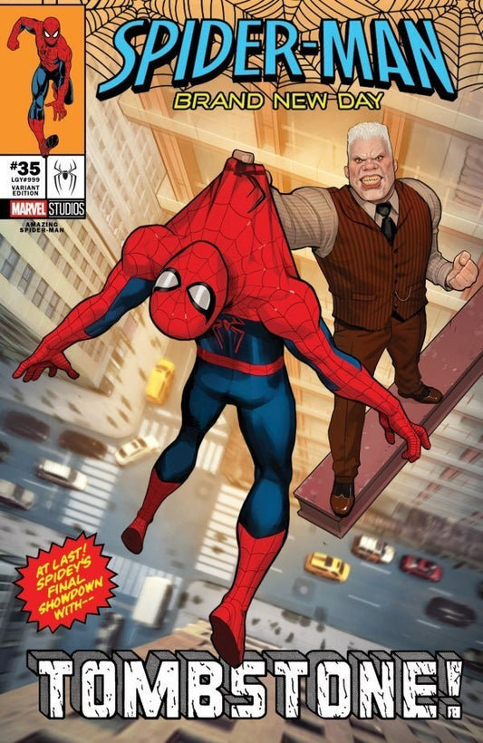 AMAZING SPIDER-MAN #35 DAVID NAKAYAMA BRAND NEW DAY MARVEL STUDIOS VARIANT
