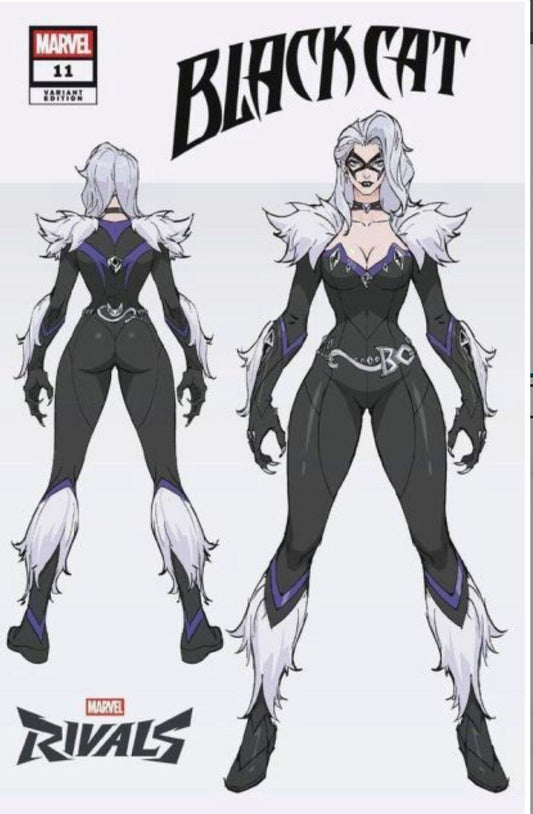 Black Cat #11 | Netease Games Marvel Rivals Wraparound Variant