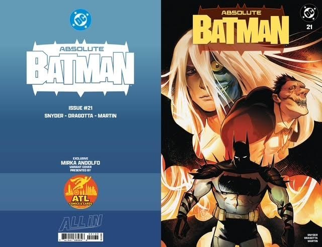 Pre-Order | Absolute Batman #21 | Mirka Andolfo Exclusive | Trade Dress