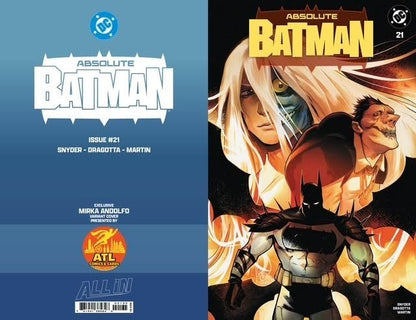 Pre-Order | Absolute Batman #21 | Mirka Andolfo Exclusive | Trade Dress