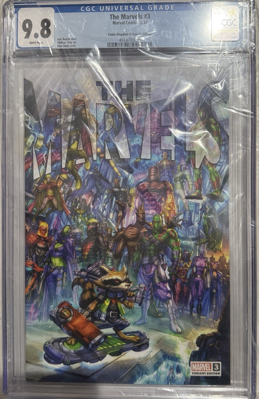 The Marvels #3 | CGC 9.8 | Comic Kingdom of Canada Edition