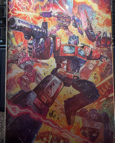 BUNDLE | Transformers #25 | Vincenzo Riccardi Foil + Trade Exclusive Variant