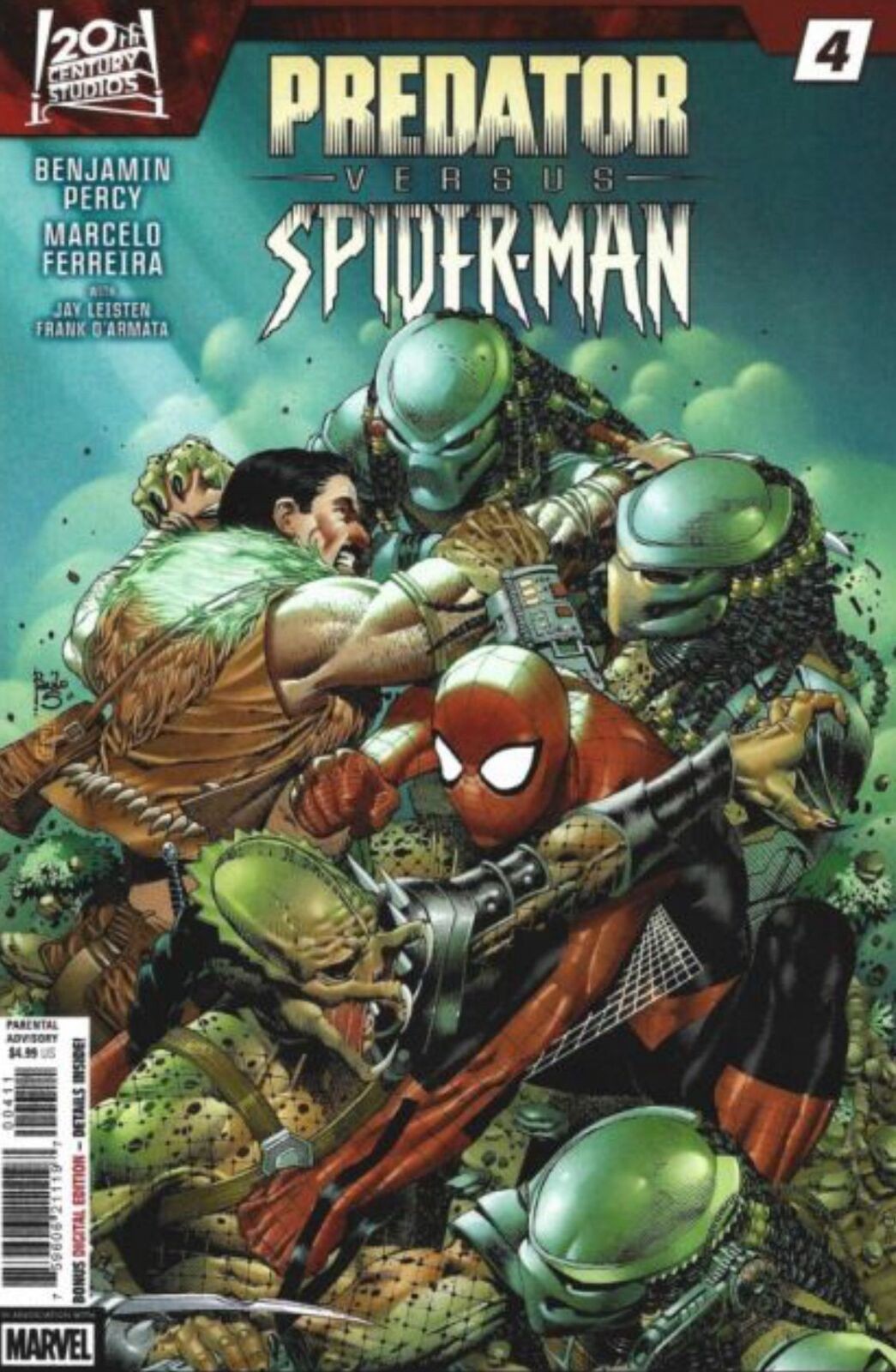 Predator vs Spider-Man 4 | Cover A