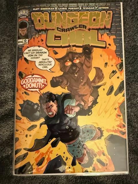 DragonCon Exclusive! Dungeon Crawler Carl #0 | Gold Embossed Foil