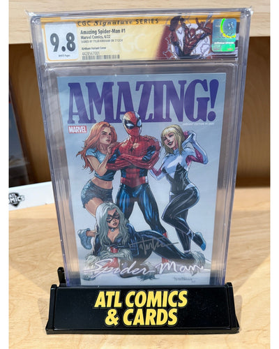 Slab | Amazing Spider-Man #1 | CGC 9.8 | Signed by Tyler Kirkham
