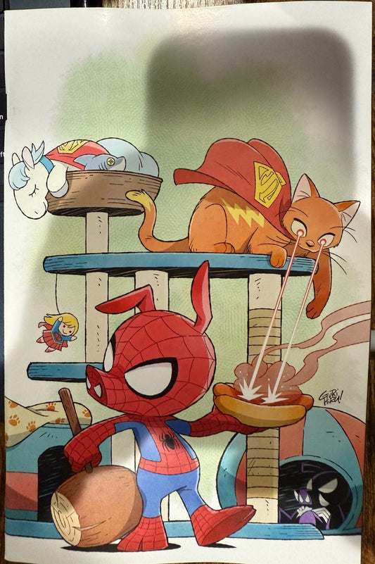 Marvel / DC: Spider-Man / Superman #1 | Cover by Gurihiru | Trade + Virgin Set