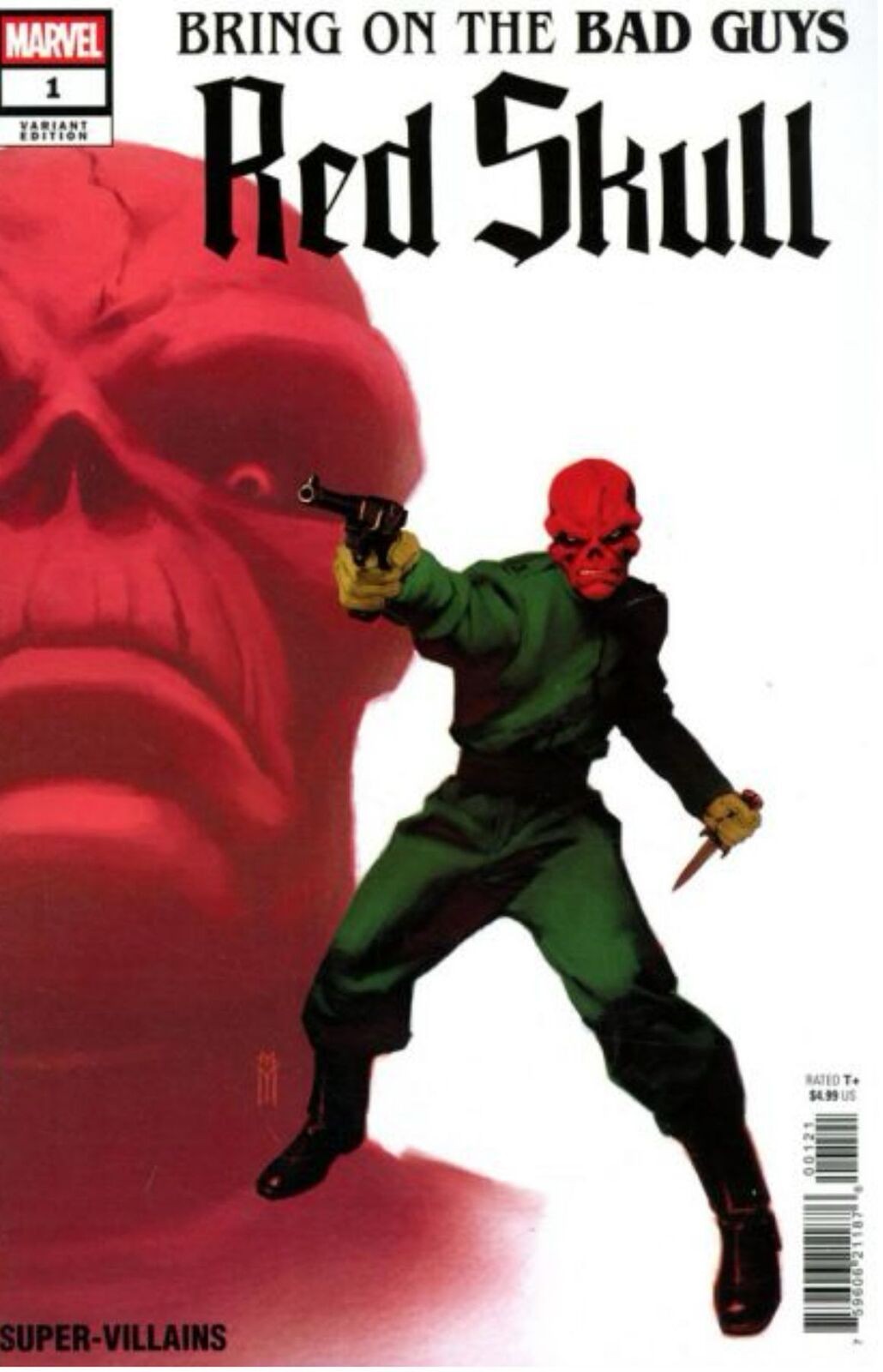 Bring on the Bad Guys: Red Skull #1 | Miguel Mercado Variant