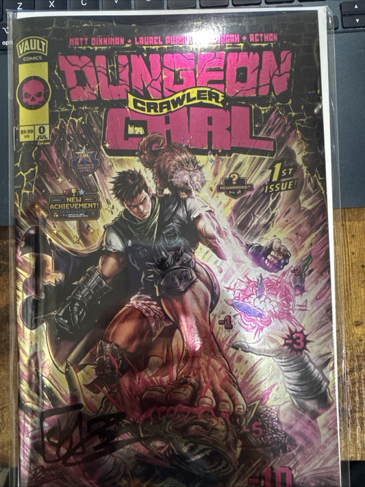 Dungeon Crawler Carl #0 | Signed By Dominic Glover | Foil Variant | LTD 500