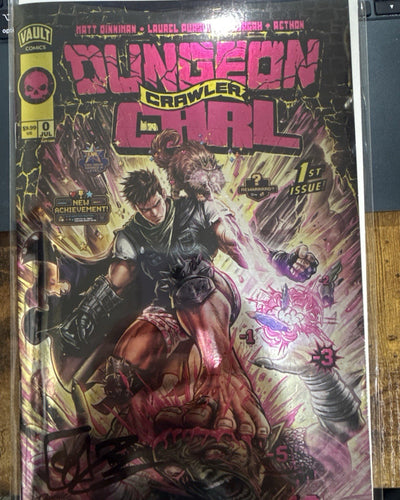 Dungeon Crawler Carl #0 | Signed By Dominic Glover | Foil Variant | LTD 500