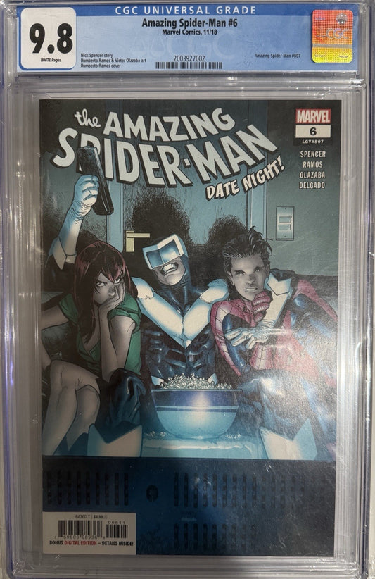 Amazing Spider-Man #6 (LGY #807) | Humberto Ramos (A/C) | Marvel Comics 2018