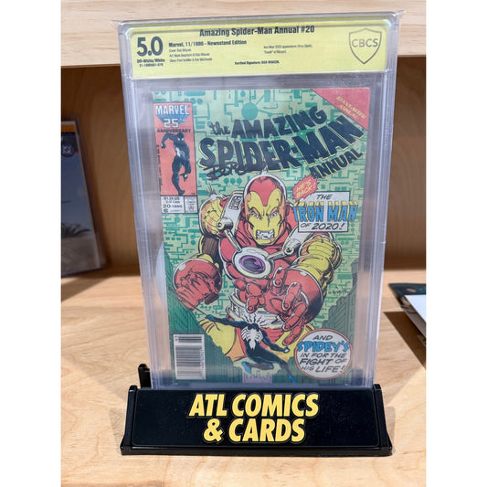 Slab | Amazing Spider-Man Annual #20 | CBCS 5.0 | Signed Bob Wiacek | Newsstand