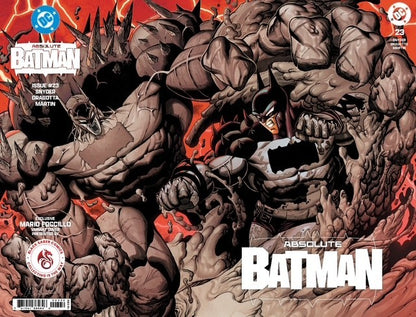 ABSOLUTE BATMAN #23 | Mario Foccillo | Wraparound Foil + Trade Dress Exclusive