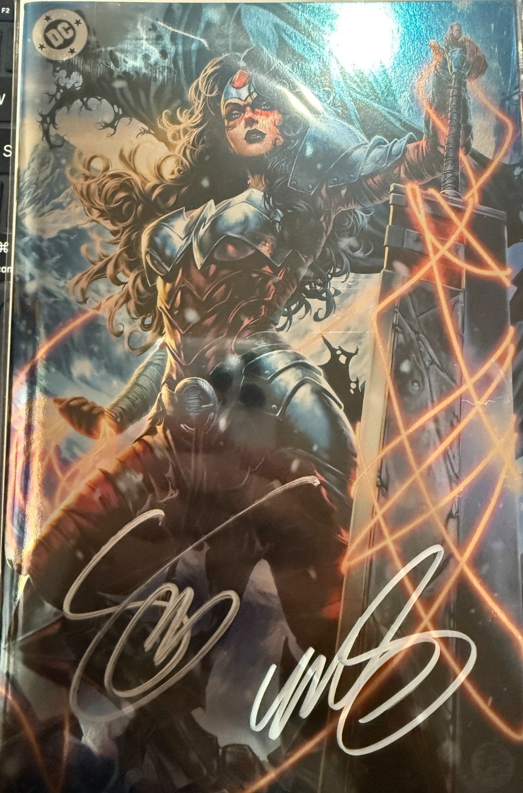 ABSOLUTE WONDER WOMAN #1  | SIGNED BY SCOTT SNYDER + MARK BROOKS W/ COA | SDCC