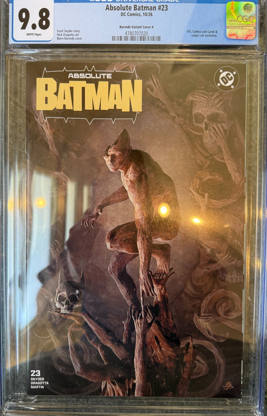 Absolute Batman #23 | CGC 9.8 | Bjorn Barends Exclusive Trade Dress