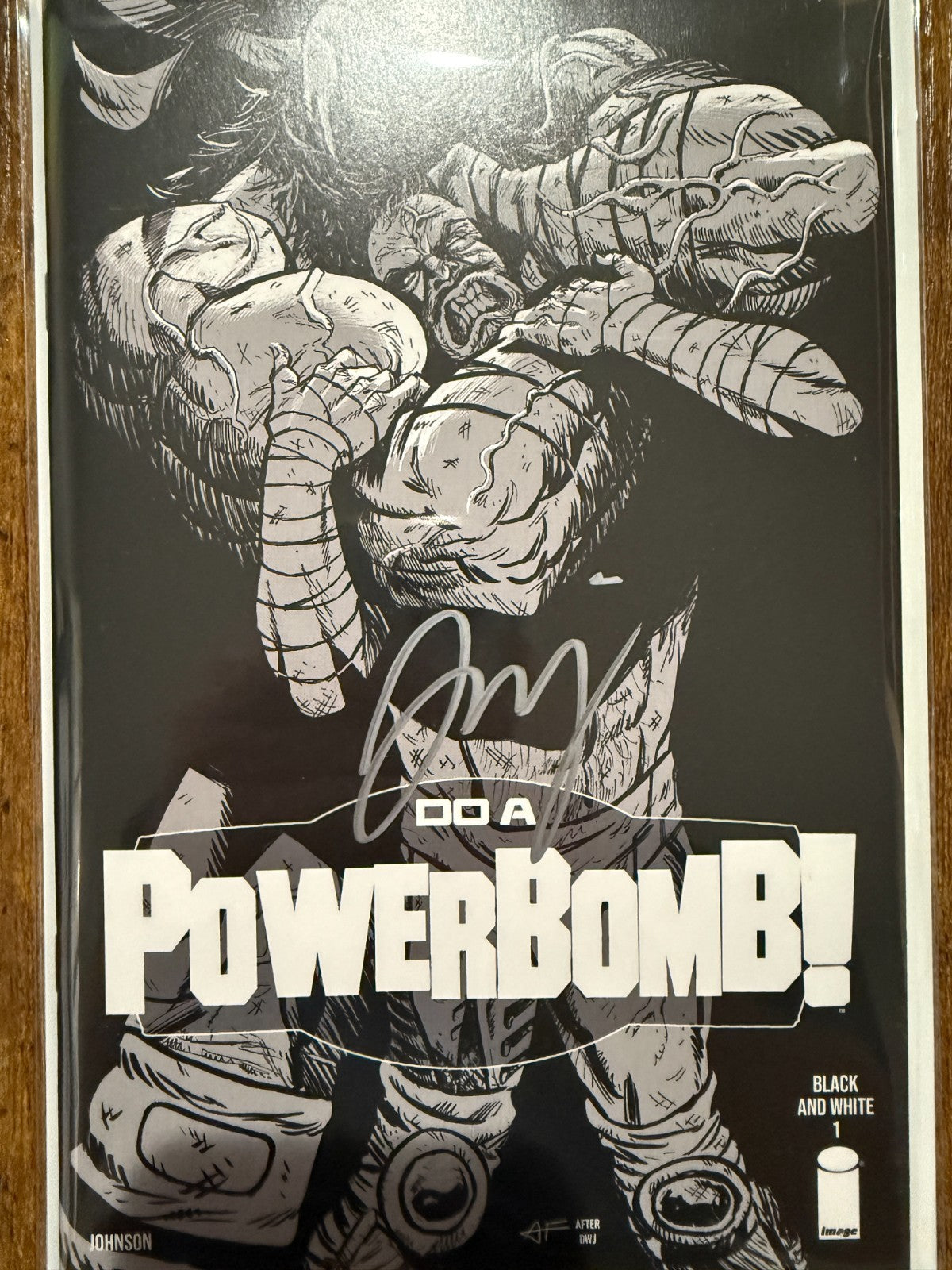 Do A Powerbomb | Signed by Daniel Warren Johnson | Absolute Batman Homage | NYCC