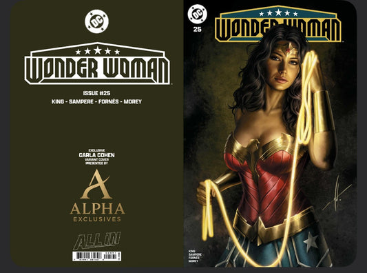 Exclusive | Wonder Woman #25 | Carla Cohen Exclusive | LTD 3000