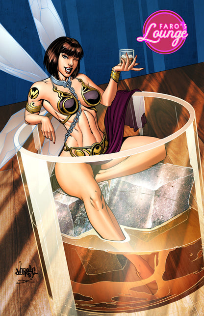 Slave Leia Steel Bikini Spectacular #1 – Digital Download | Sith Leia Organa & Darth Vader Mature Full-Color Pinup Art