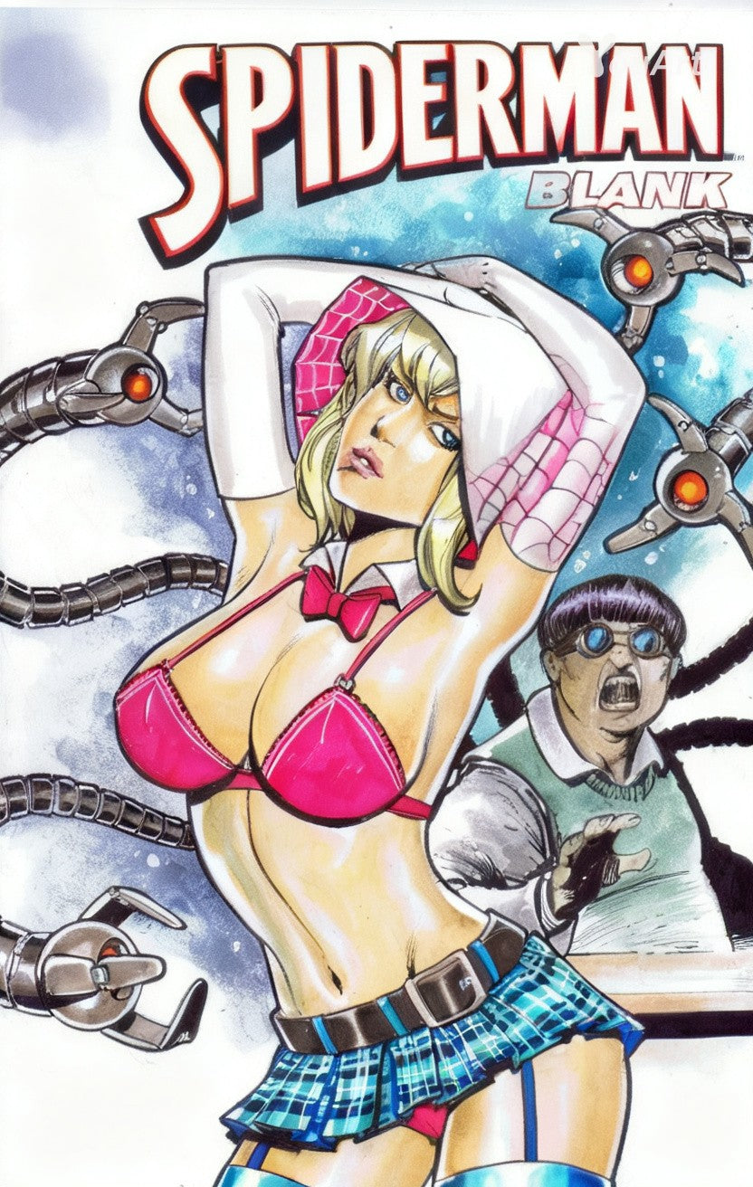 ARACNAPHORIA #1 – MJ Hot Dog Full Nude LTD 69 | Mary Jane Summer Cover by Jose Varese