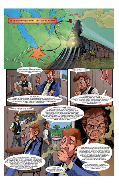 Faro Book 6 – Digital Download | Zeldara of Mars Mature Full-Color Alt-History Graphic Novel