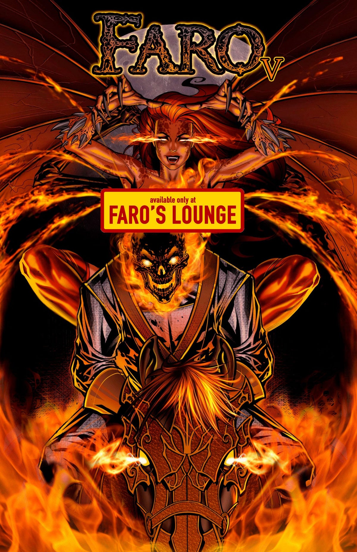 Faro: Book 5 – Digital Download | Ghost Raider & Abraham Lincoln Wild West Civil War Mature Alt-History Graphic Novel
