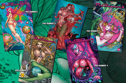 Pixi Runner #5 – Alpha Centurion LXC vs. Mermaid Princess Cassia'Pea | Mature Sci-Fi Comic | Faro's Lounge