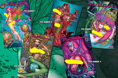 Pixi Runner #1 – Digital Download | Keith Kenney Space Ranger & PIXIS Fairies Mature Full-Color Sci-Fi Comic