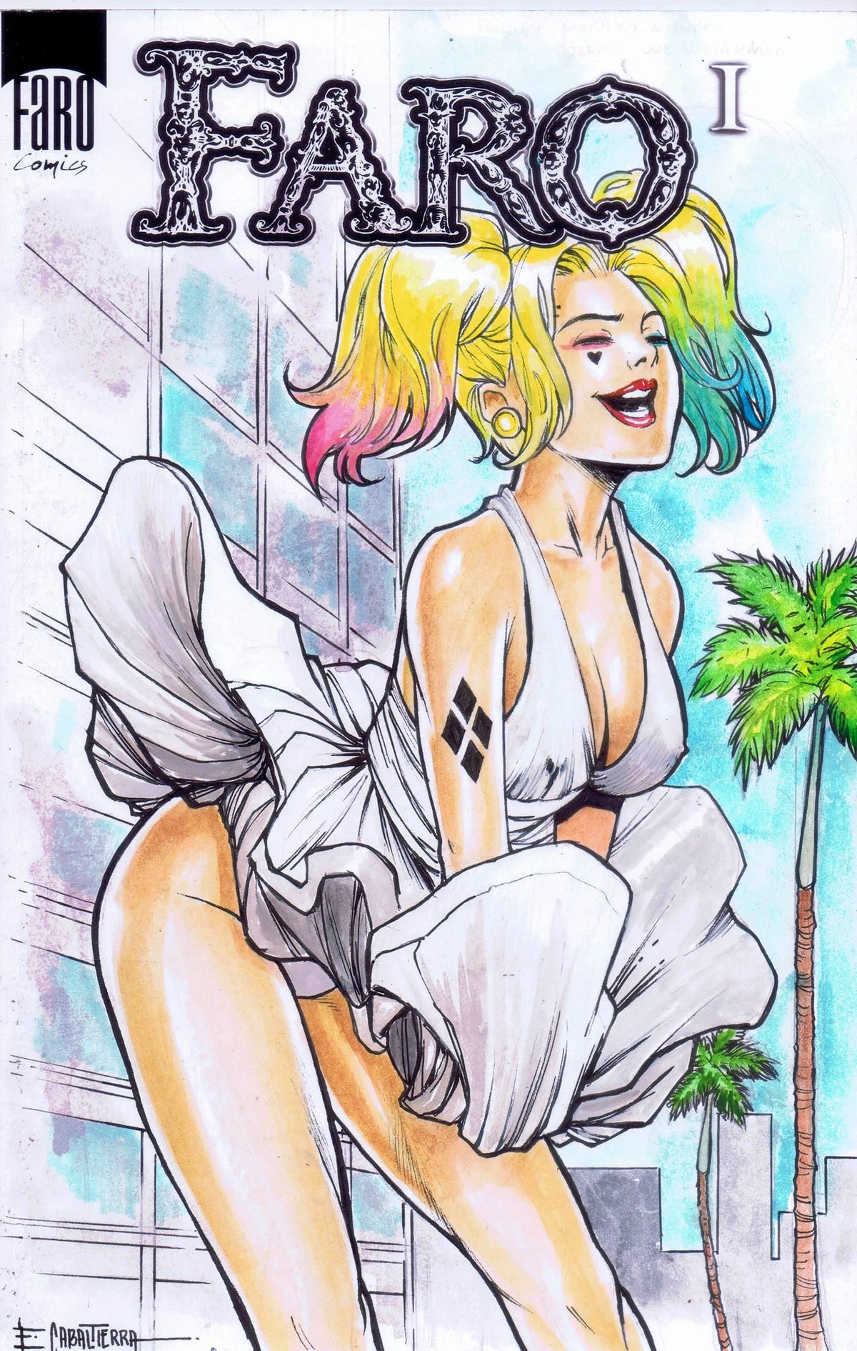 Happy Harley Days #1 – Harley Quinn & Jessica Rabbit | Mature Art Book | Faro's Lounge