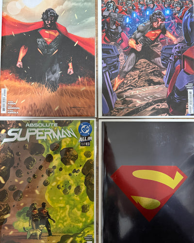 Bundle | Absolute Superman #1 + #2 + #3 + Logo | 1st Print