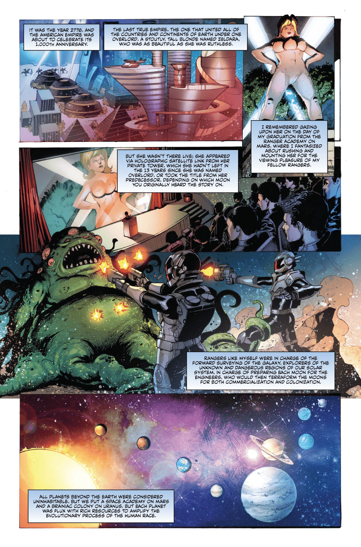 Pixi Runner #1 – Digital Download | Keith Kenney Space Ranger & PIXIS Fairies Mature Full-Color Sci-Fi Comic