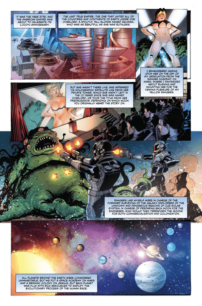 Pixi Runner #1 – Digital Download | Keith Kenney Space Ranger & PIXIS Fairies Mature Full-Color Sci-Fi Comic