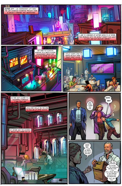 The AracKnight #1 & #2 – Digital Download | Spider-Man vs Kraven the Hunter & Dr. Octopus Dark Reinvention Comic