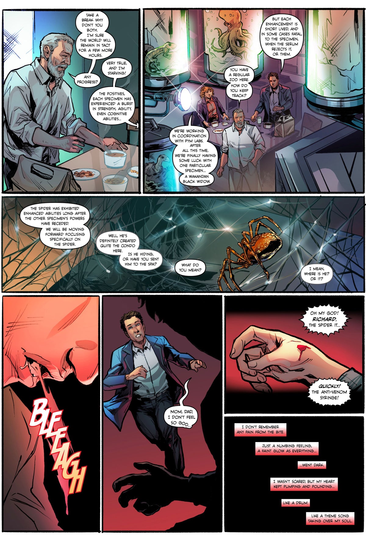 The AracKnight #1 & #2 – Digital Download | Spider-Man vs Kraven the Hunter & Dr. Octopus Dark Reinvention Comic