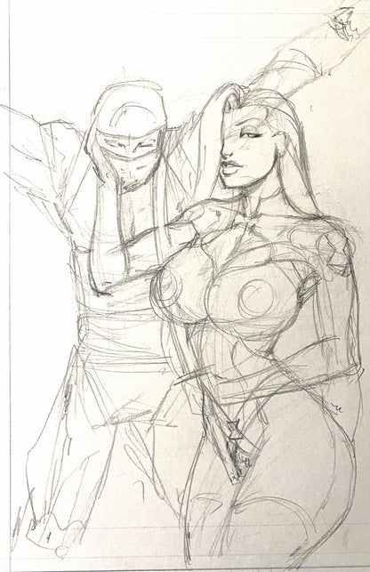 Anti-Valentine's #2 – Digital Download | Jessica Rabbit as The Baroness Pinup Art & Erotic Stories