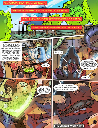 Zeldara: The Mistress of Mars #6 – Digital Download | Darth Disney Rises & Budd Root Mars Attacks Tribute Mature Full-Color Comic