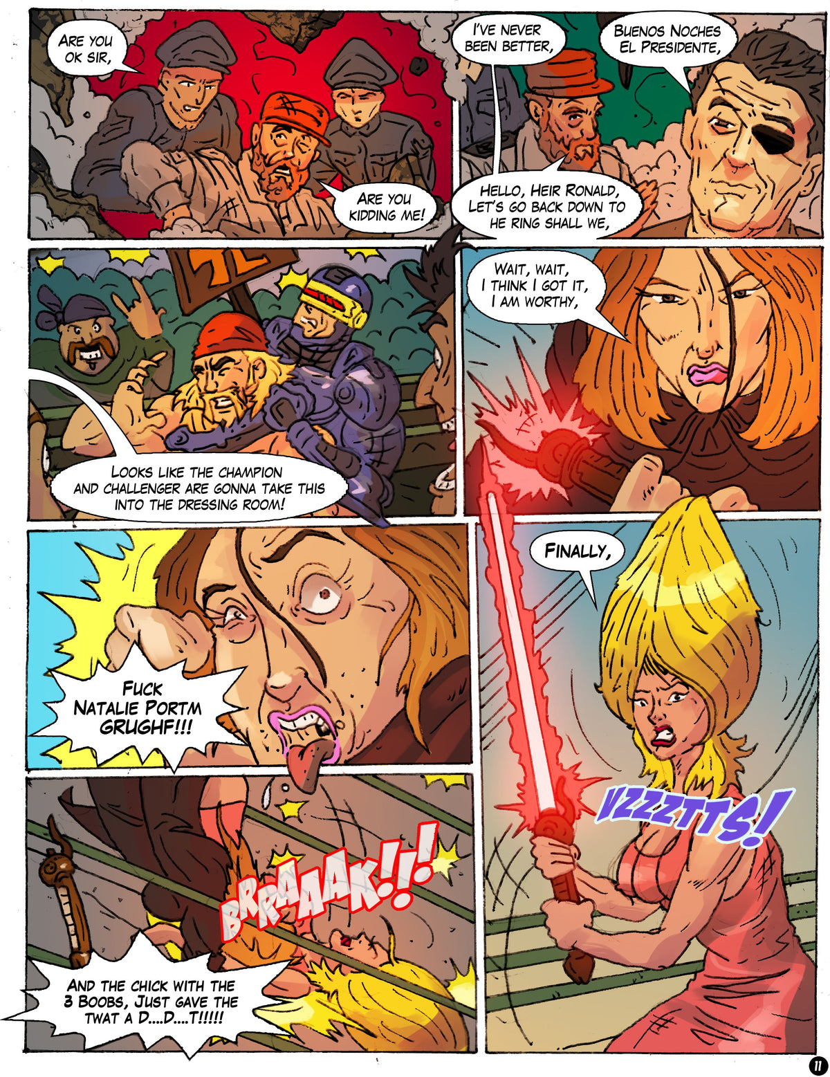 Zeldara: The Mistress of Mars #4 – Digital Download | Lynda Carter Wonder Woman & The Castro Cup Mature Full-Color Comic