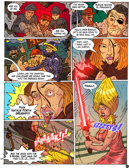 Zeldara: The Mistress of Mars #4 – Digital Download | Lynda Carter Wonder Woman & The Castro Cup Mature Full-Color Comic