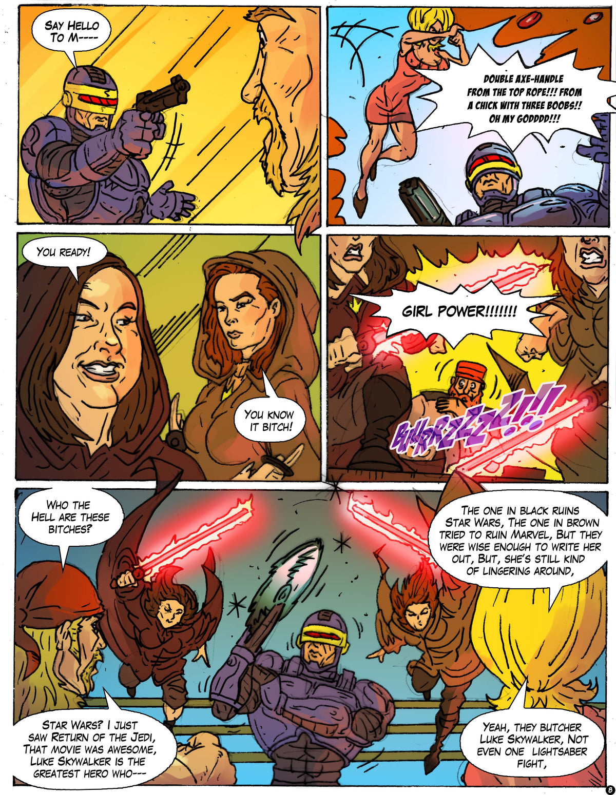 Zeldara: The Mistress of Mars #4 – Digital Download | Lynda Carter Wonder Woman & The Castro Cup Mature Full-Color Comic
