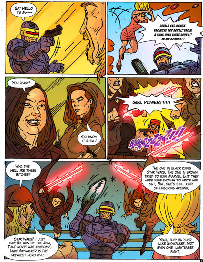 Zeldara: The Mistress of Mars #4 – Digital Download | Lynda Carter Wonder Woman & The Castro Cup Mature Full-Color Comic
