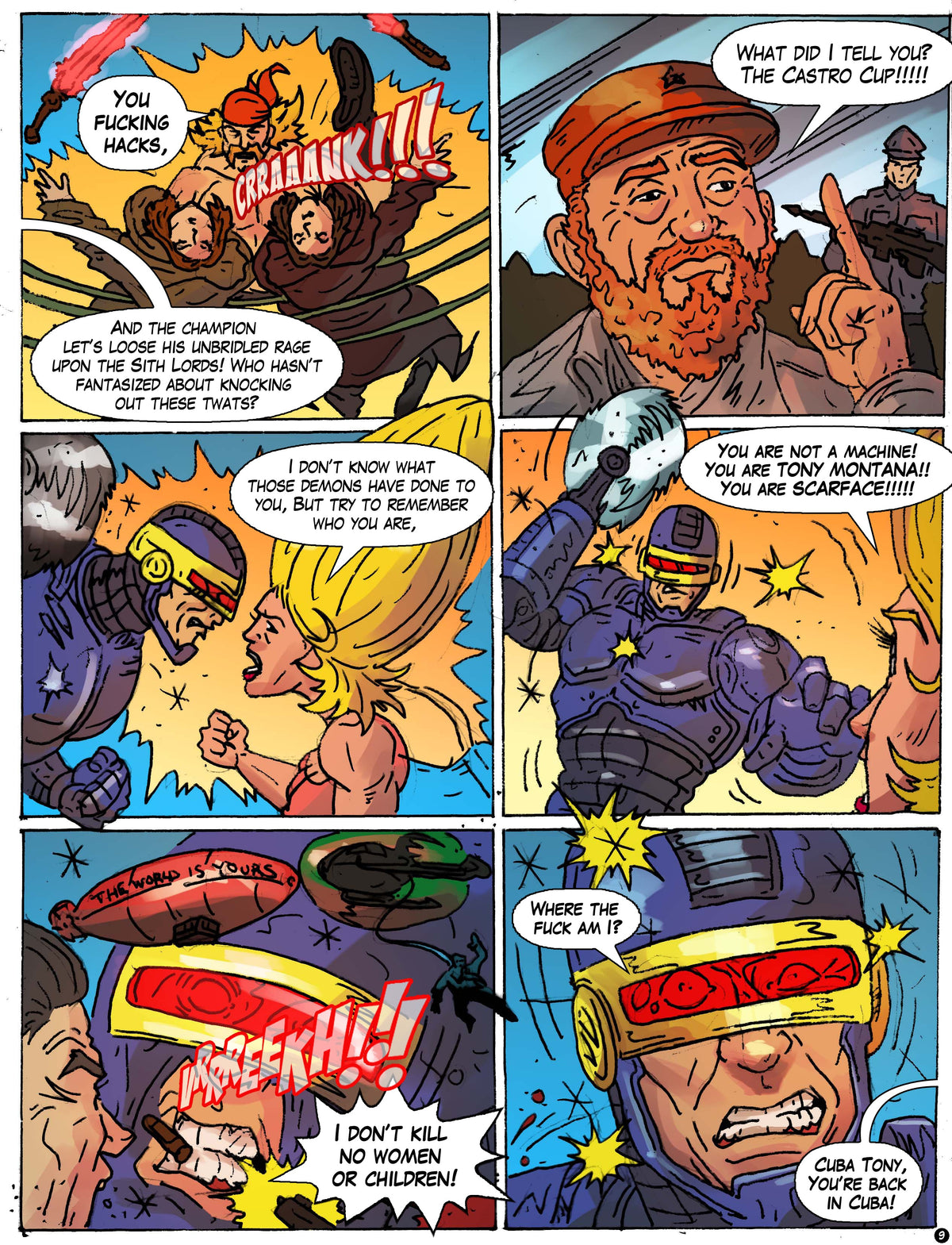 Zeldara: The Mistress of Mars #4 – The Castro Cup | Faro's Lounge