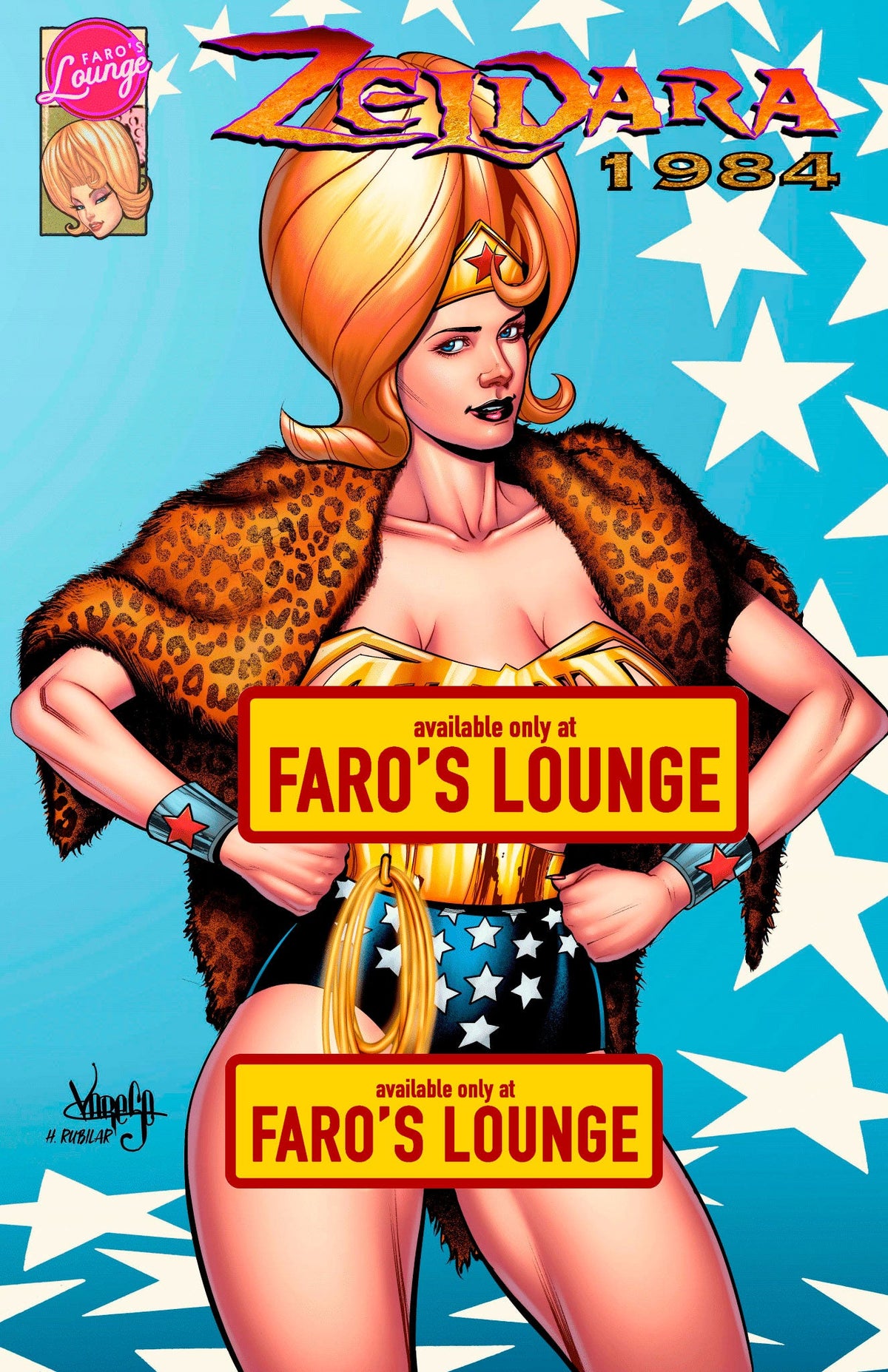 Zeldara: The Mistress of Mars #4 – Digital Download | Lynda Carter Wonder Woman & The Castro Cup Mature Full-Color Comic